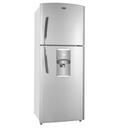 Refrigerador 14 pies color silver modelo RME1436YMXS0 marca Mabe