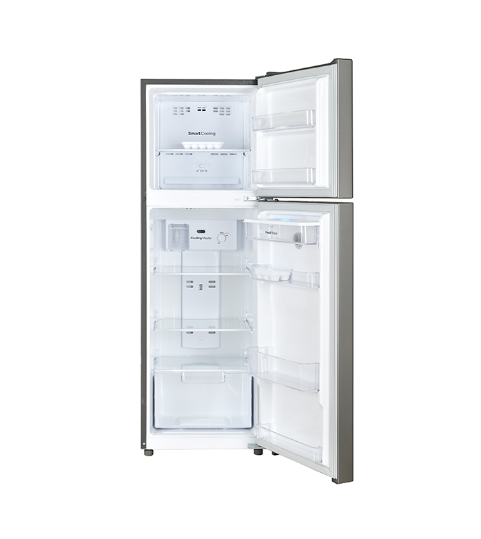 Refrigerador de 9 pies color silver modelo DFR-25210GMDX marca Winia