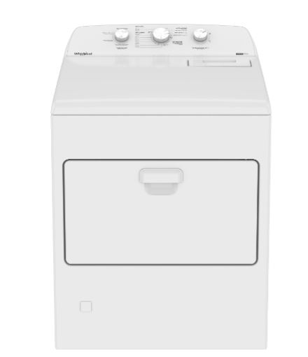 Secadora carga frontal 18 kg modelo 7MWGD1730JQ marca Whirlpool