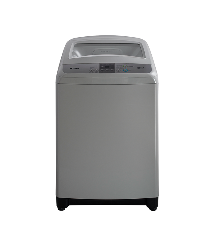 Lavadora 18 kg gris modelo DWF-DG361AGG1 marca Daewoo