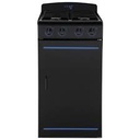 Estufa al piso color negro 4 quemadores modelo PIG5101NN0 marca IEM