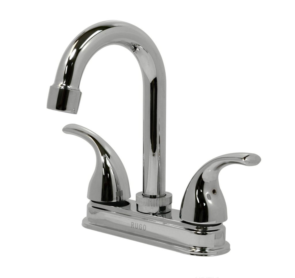 Mezcladora Geminis para lavabo 4" marca Rugo código 24IG