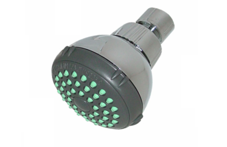 Regadera caribe antisarro sin brazo marca Rugo código 44CC