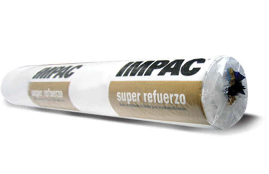 Impac super refuerzo 100, malla tejida super reforzada, rollo de 1.1 x 100 mts marca impac código VPXUNRSBL101