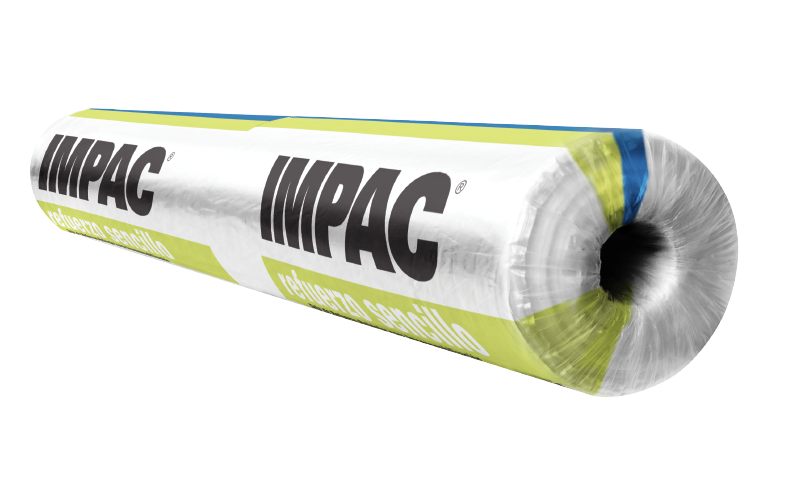 Impac refuerzo sencillo n 100, tela de refuerzo 30 gr, rollo de 1.1 x 100 mts. marca impac código VPXUNRFBL101N