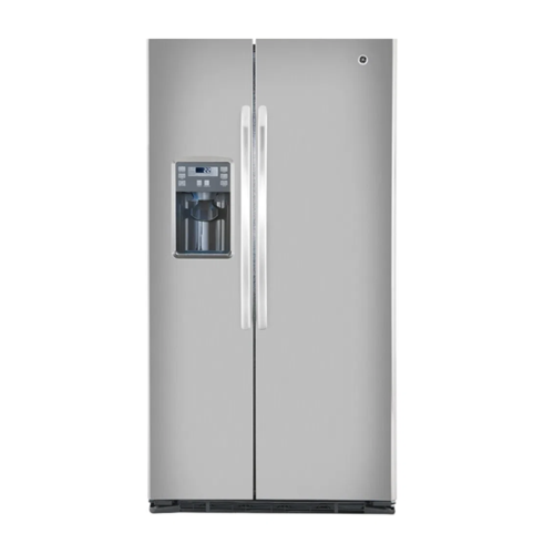 Refrigerador 26 pies duplex acero inoxidable modelo GNM26AEKFSS marca GE