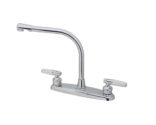 [8IPP] Mezcladora para fregadero al piso acabado cromo marca Rugo código 8IPP