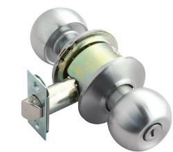 [MX81917] Cerradura de perilla cilíndrica modelo Gamma para Baño acabado Acero inox. Marca Phillips código MX81917