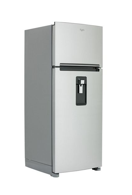 Refrigerador 18 pies 2 puertas con despachador de agua color silver modelo WT1870A marca Whirlpool