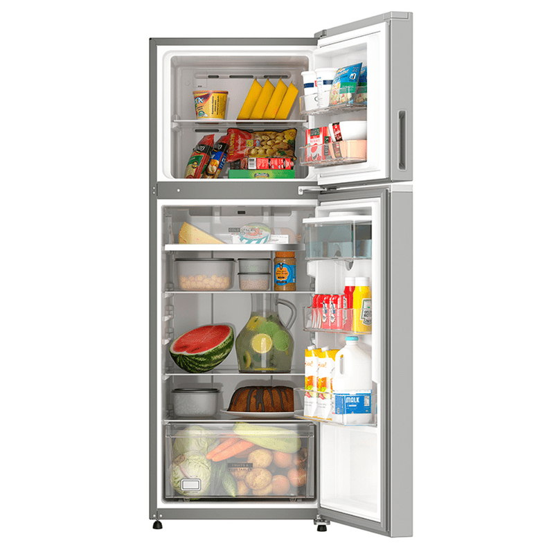 Refrigerador 13 pies 2 puertas color gris acero modelo WT1333K marca Whirlpool