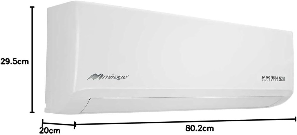 Minisplit Magnum 22 de 1 Ton en 110V F/C marca Mirage SETCMC120V