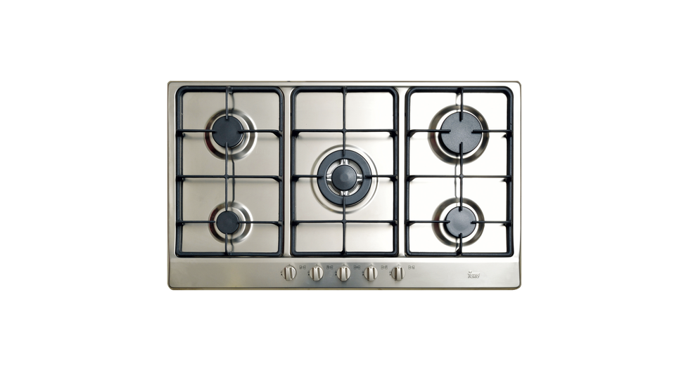 Parrilla de 86 cm acero inox 5 quemadores modelo EH 90 5G AI TR H. FUND marca Teka