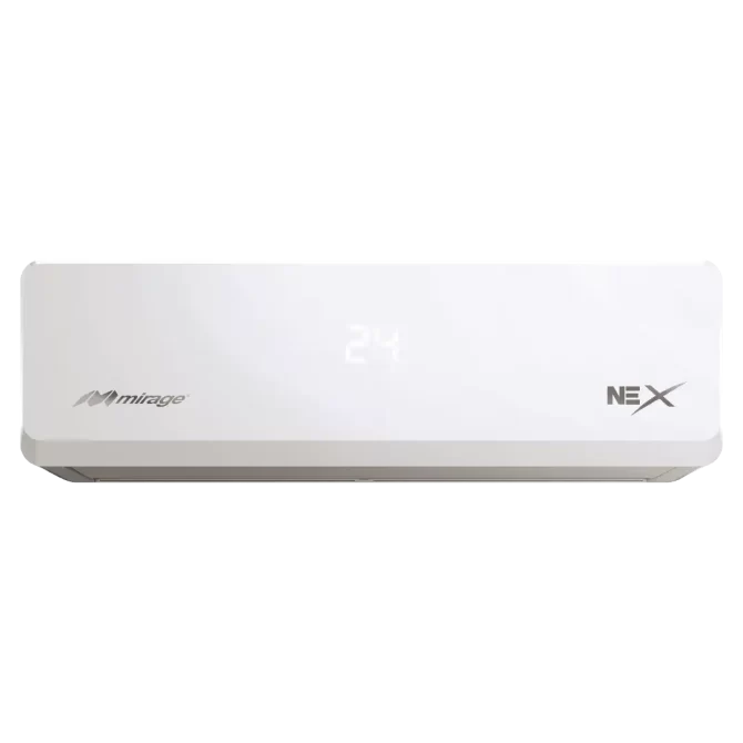 Minisplit Nex 2024 de 1.5 Ton en 220V F/C marca Mirage SETCHC181T