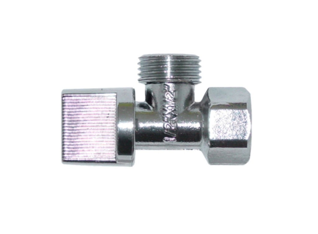 Llave control para lavabo sin tubo y sin tuerca marca Rugo código 25E