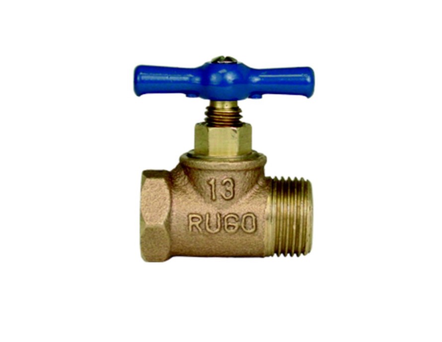 Llave estopero sin pulir marca Rugo código 66B