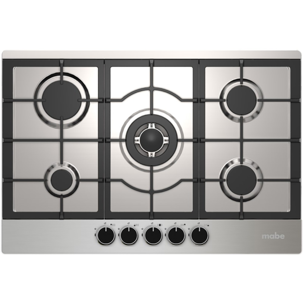 Parrilla de 86 cm acero inoxidable 5 quemadores modelo PM8615I marca Mabe