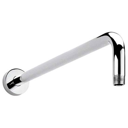 Brazo y chapetón angular para regadera de plato ancho acabado cromo marca Helvex código TR-035