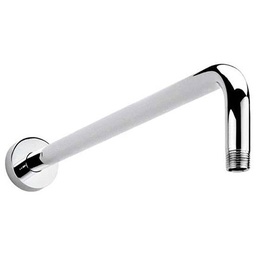 [TR-035] Brazo y chapetón angular para regadera de plato ancho acabado cromo marca Helvex código TR-035