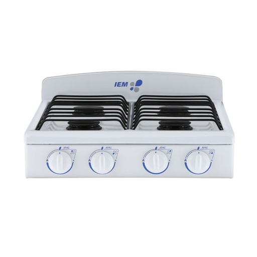 [PSI51BB0] Parrilla sobrepuesta a gas 50 cm color blanco modelo PSI51BB0 marca IEM