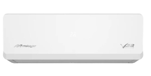[SETCVC181E] Minisplit Inverter V32 de 1.5 Ton en 220V F/C marca Mirage SETCVC181E