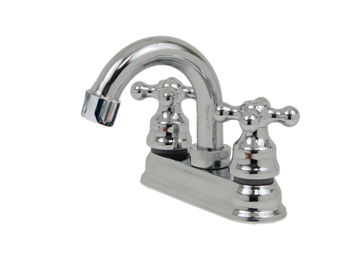 [24TH] Mezcladora para lavabo c/cerámico acabado cromo marca Rugo código 24TH