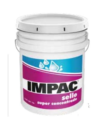 [VCIIMSETR1O] Impac sello super concentrado, sellador acrílico concentrado, cubeta 19 lts. marca impac código VCIIMSETR1O