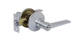 [MX89115] Cerradura de manija modelo Fresno tubular para recamara acabado Acero Inox. marca Phillips código MX89115