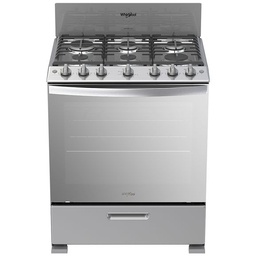 [WFR3400D] Estufa al piso color gris 6 quemadores modelo WFR3400D marca Whirlpool